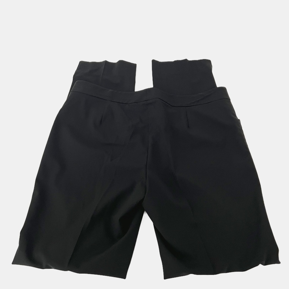 Lafayette 148 Irving Black High Waisted Straight Leg Trousers Womens Size 2 Luxe - Picture 9 of 13